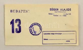 5 db régi bélyegző