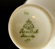 Rosenthal vázácska. Kézzel festett, jelzett, hibátlan.  7,1 cm 