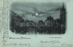 1899 Szászsebes litho