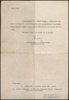 1940 Törvénytervezet a vadászatról. Szerk.: Dr. Szádeczky-Kardoss Boldizsár (1883-1951). Bp.,Budai F...