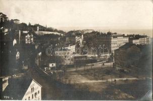 1918 Fiume, Susak; Gruzic fabbrica pellami / Gruzic bőrgyára, látkép, "An der Adria" Kunst-Fotografien von Eduard Betai / leather factory, general view. photo (EK)