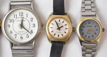 Vegyes karóra tétel, vegyes állapotban, 8 db