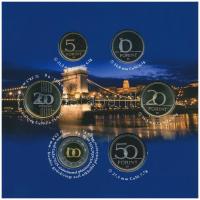 2009. 5Ft-200Ft (6xklf) "Lánchíd" forgalmi sor szettben T:PP Adamo FO43.1