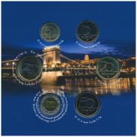 2009. 5Ft-200Ft (6xklf) "Lánchíd" forgalmi sor szettben T:BU Adamo FO43