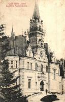 1908 Pudmeric, Gidrafa, Budmerice; Gróf Pálffy János kastély. Kiadja a Fogyasztási Szövetkezet / castle (apró lyuk / tiny hole)