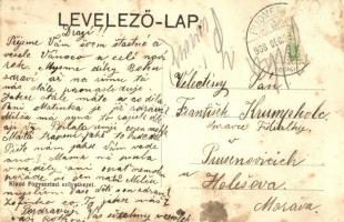 1908 Pudmeric, Gidrafa, Budmerice; Gróf Pálffy János kastély. Kiadja a Fogyasztási Szövetkezet / cas...