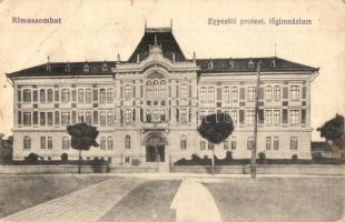 Rimaszombat, Rimavská Sobota; Egyesült protestáns gimnázium / grammar school (EB)
