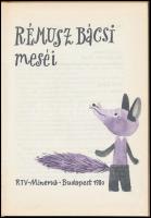 Vázsonyi Endre: Rémusz bácsi meséi. Reich Károly rajzaival. Bp.,1980, RTV-Minerva. Kiadói kartonált ...