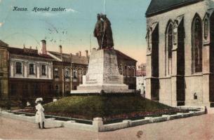 Kassa, Kosice; Honvéd szobor / militry monument (fa)