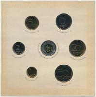 2008. 1Ft-100Ft (7xklf) "Reneszánsz emlékév" forgalmi sor szettben + Mátyás denár Ag fantá...