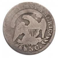 Amerikai Egyesült Államok 1833. 1/2d Ag (1,12g) T:3 ph.
USA 1833. 1/2 Dime Ag (1,12g) C:F edge erro...