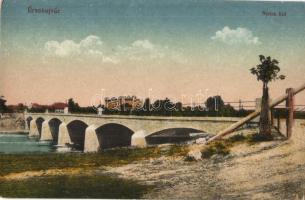 Érsekújvár, Nové Zámky; Nyitra híd / Nitra bridge