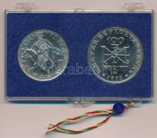 1972. 50Ft Ag + 100Ft Ag "Szent István" pár, plombált kék plasztiktokban T:BU
Adamo EM38,...