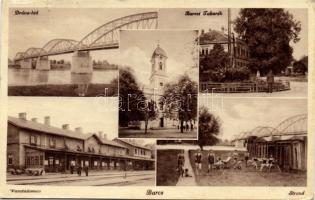 Barcs vasútállomással