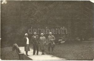 1931 Ótátrafüred, Altschmecks, Stary Smokovec; családi csoportkép / family group photo (EK)