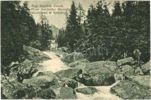 Tátra, Tatry; Nagy-Tarpataki-vízesés / Gross Kohlbachfall / waterfall