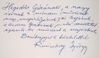 Ruzicskay György: Szerelemkereső. Száznyolc eredeti algráfia. Rajzolta és irta: - -. 1985, Békés Meg...