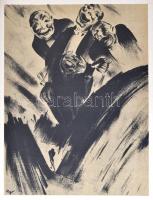 Ruzicskay György: Szerelemkereső. Száznyolc eredeti algráfia. Rajzolta és irta: - -. 1985, Békés Meg...