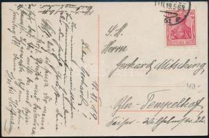 Frieda Ulricke "Henny" Porten (1890-1960) német némafilm színésznő autográf aláírt fotólap...