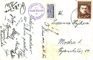 1944 Selmecbánya, Banská Stiavnica; Szitnyai pavilon, menedékház / Sitno, chata / rest house pavilio...