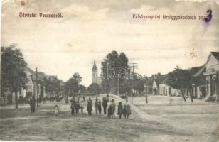 Varannó, Vranov nad Toplou; Felsőzempléni Királygyakorlatok 190 emlékére / square (kopott sarkak / worn corners)