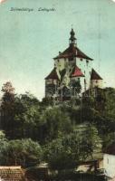 Selmecbánya, Schemnitz, Banská Stiavnica; Leányvár. / castle (EK)