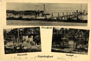 Káptalanfüred (Balatonalmádi), Strandfürdő, Fűszer üzlet, Vendéglő, étterem (EK)