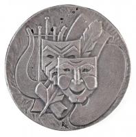 1979. VII. Országos Diáknapok Sopron 1979 ezüstözött fém emlékérem. Szign.: RK (88mm) T:2