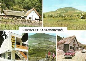 15 db MODERN balatoni városképes lap / 15 modern Hungarian town-view postcards from Lake Balaton