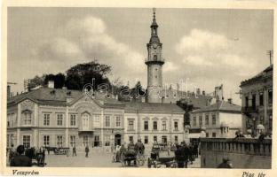 13 db VEGYES magyar városképes lap / 13 mixed Hungarian town-view postcards