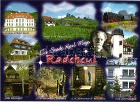 9 db MODERN német használatlan képeslap, érdekes lapokkal / 9 modern German unused postcards, intere...