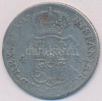 Spanyolország 1811. 4R "József" (5,58g) T:2-,3
Spain 1811. 4 Reales "Joseph" (5...