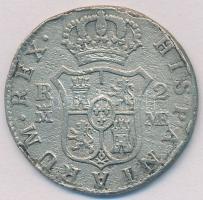 Spanyolország 1799MF 2R Ag "IV. Károly" T:3
Spain 1799MF 2 Reales Ag "Charles IV&quo...