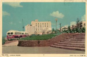 19 db MODERN izraeli városképes lap / 19 modern Israeli town-view postcards