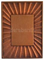 ~1930-1940. "Goldberger Sportegyesület - Sí szakosztály" Br emlékplakett (54x74mm) T:2