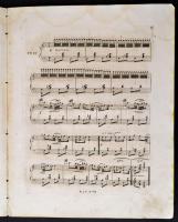 cca 1850-1860 2 db régi kőnyomatos kotta: 
Patikárus Károly: Bényei Csárdás. Pest,é.n., Treichlinge...