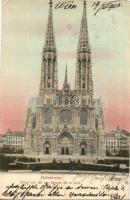 1903 Vienna, Wien IX. Votivkirche / church (EK)