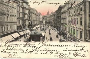 Vienna, Wien I. Graben gegen die Kämtherstrasse / street