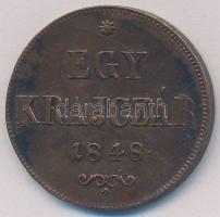 1848. 1kr Cu T:2  Adamo B1