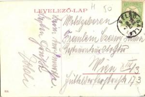 1908 Bábolna, Csikótelep, választott arabsmén csikók a kifutóban (EK)