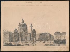 cca 1880-1900 6 db különféle acélmetszet: Ferenc József és Erzsébet, Kisfaludy SÁndor, Wesselényi Fe...