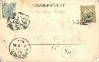 1903 Komárom, Komárno; Víztorony. Kiadja Czike Dénes / water tower (EM)