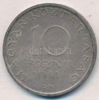 1948. 10Ft Ag "Széchenyi" T:1-,2 patina
Adamo EM2