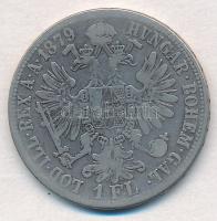 Ausztria 1879. 1Fl Ag "Ferenc József" T:3 patina 
Austria 1879. 1 Florin Ag "Franz J...