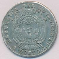 Ecuador 1847GJ 2R Ag (7,20g) T:2-
Ecuador 1847GJ 2 Reales Ag (7,20g) C:VF
Krause KM#33