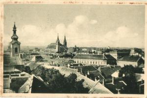 Komárom, Komárno; Pohlad na mesto / látkép. L. H. K. 63. / Totalansicht / general view (fl)