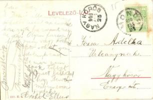 1909 Monor, Református templom. W. L. 1311