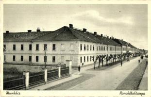 Munkács, Mukacevo, Mukacheve; Honvédlaktanya / military barracks