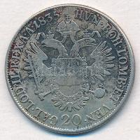 Ausztria 1835B 20kr Ag "I. Ferenc" T:2- patina
Austria 1835B 20 Kreutzer Ag "Franz I...