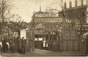 Budapest X. Kőbánya, Leimetter János vendéglője a Régi Sörház, bejárati kapu (EK)